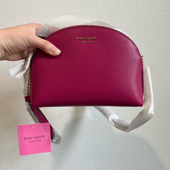 NWT Kate Spade New York Morgan Saffiano Leather Double Zip Purse - Picture 6 of 7